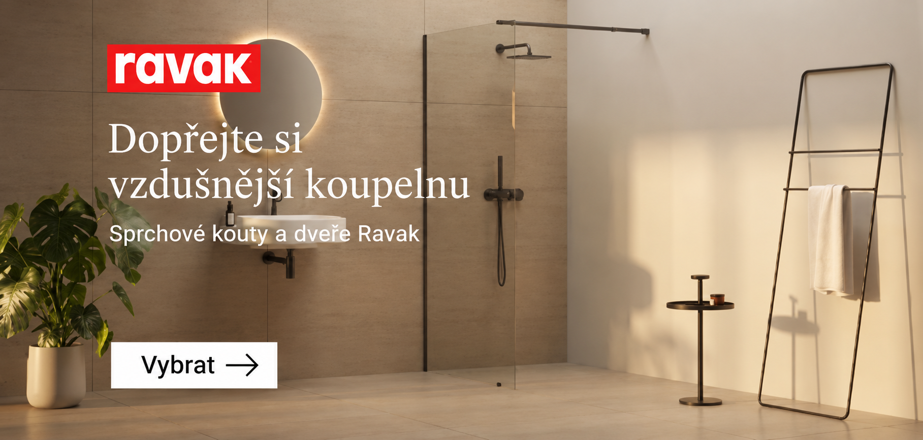 Sprchové kouty a dveře Ravak
