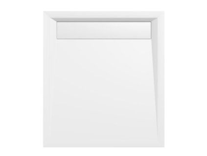 Polysan VARESA 90 x 80 cm sprchová vanička obdélníková litý mramor 71606