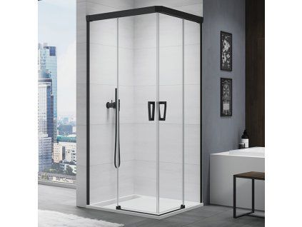SanSwiss Ronal CADURA 70 cm levé sprchové dveře sklo Shade CAE2G0700668