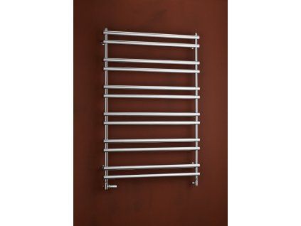 PMH Ulysses 700 x 838 mm U5BL koupelnový radiátor černá mat