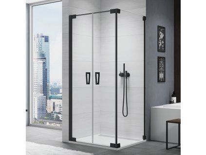 SanSwiss Ronal CADURA 120 cm sprchové dveře sklo Transparent CA2C1200607