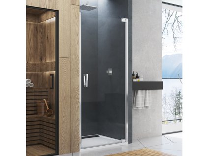 SanSwiss Ronal CADURA 75 cm pravé sprchové dveře sklo Shade CA1CD0755068