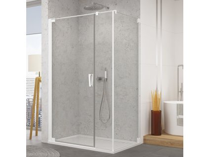SanSwiss Ronal CADURA 80 cm boční stěna sklo Transparent CAT50800907