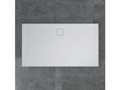 SanSwiss LIVADA 170 cm sprchová vanička z litého mramoru 75 x 170 x 3,7 cm  W20AL07517004