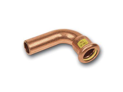 Sanha Press Gas 10001A oblouk lisovací Cu plyn 90° 22 mm MF 110001A22