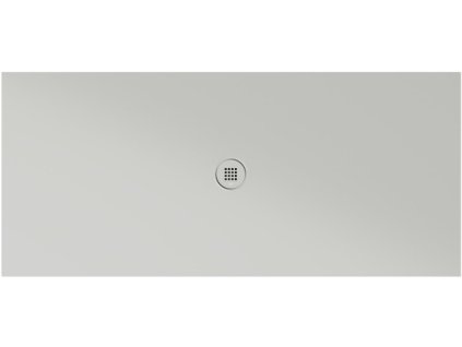GSI Extra Flat obdélníková sprchová vanička 180 x 80 x 2 cm keramika cenere mat šedá 46180817